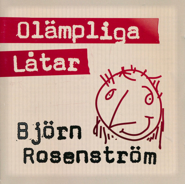 Björn Rosenström : Olämpliga Låtar (CD, Album)