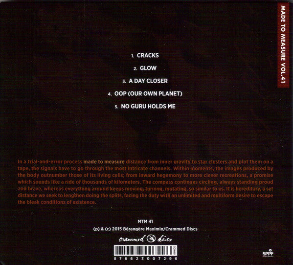 Bérangère Maximin : Dangerous Orbits (CD, Album)