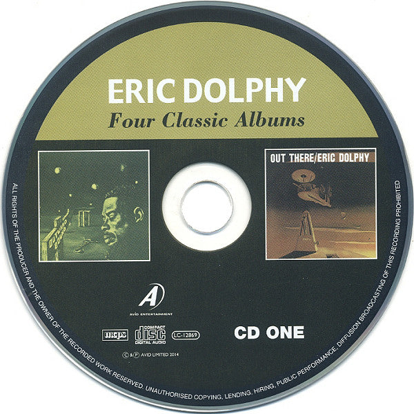 Eric Dolphy : Four Classic Albums (2xCD, Comp, RM)