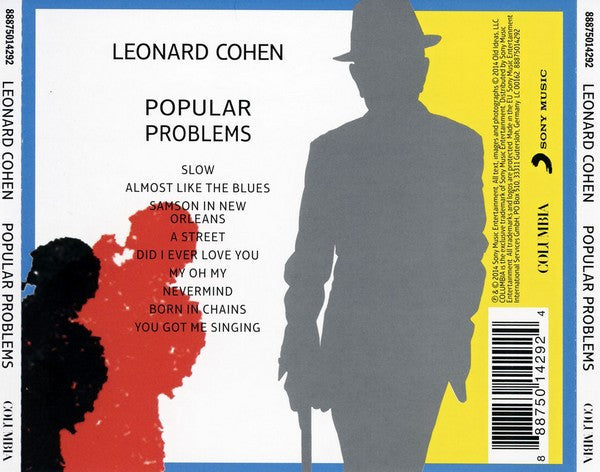 Leonard Cohen : Popular Problems (CD, Album)