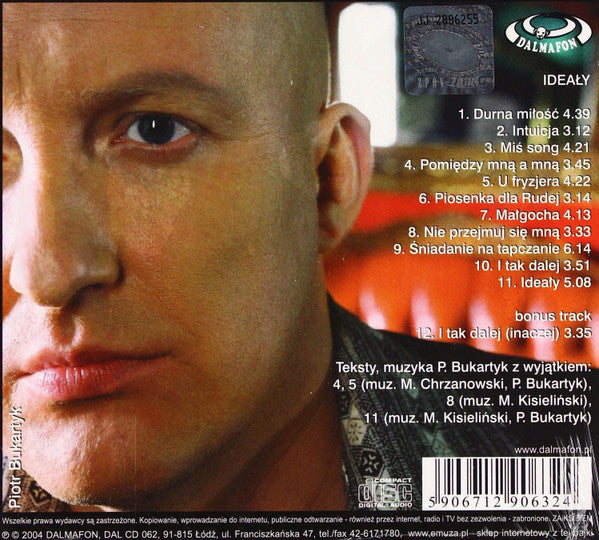 Piotr Bukartyk & Sekcja : Ideały (CD, Album)