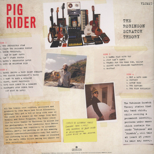 Pig Rider : The Robinson Scratch Theory (2xLP, Comp, RM)