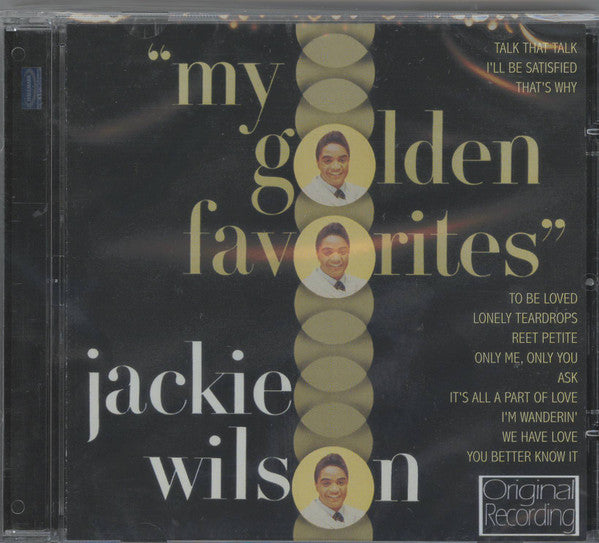 Jackie Wilson : My Golden Favorites (CD, Comp, RE)