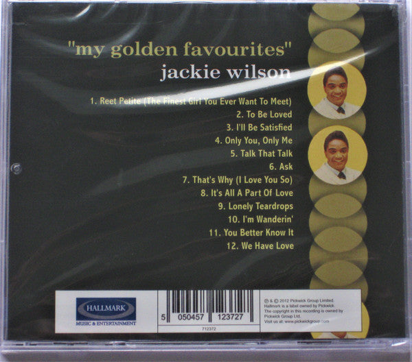 Jackie Wilson : My Golden Favorites (CD, Comp, RE)