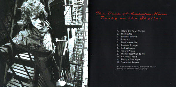Rupert Hine : Unshy On The Skyline The Best Of Rupert Hine (CD, Comp, RM)