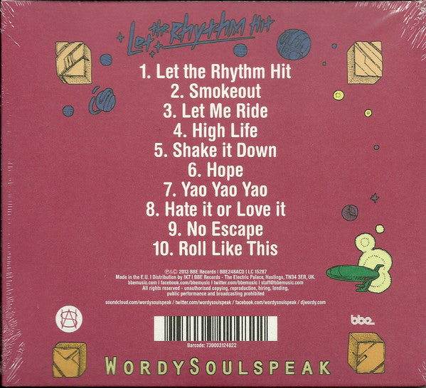 WordySoulspeak : Let The Rhythm Hit (CD, Album)