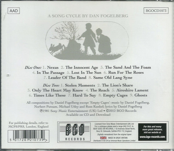 Dan Fogelberg : The Innocent Age (2xCD, Album, RE, RM)