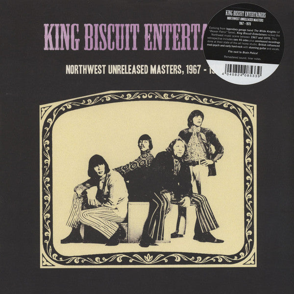 The King Biscuit Entertainers : Northwest Unreleased Masters, 1967-1970 (LP, Comp, RM)