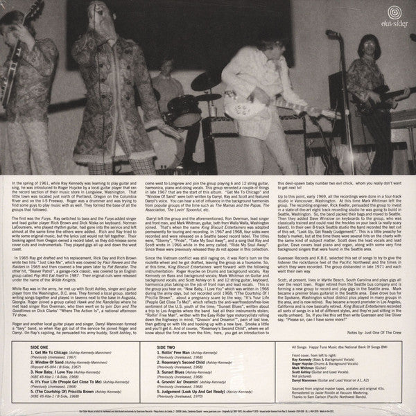 The King Biscuit Entertainers : Northwest Unreleased Masters, 1967-1970 (LP, Comp, RM)