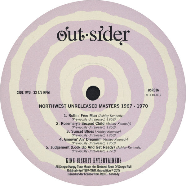 The King Biscuit Entertainers : Northwest Unreleased Masters, 1967-1970 (LP, Comp, RM)