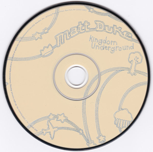 Matt Duke : Kingdom Underground (CD, Album)