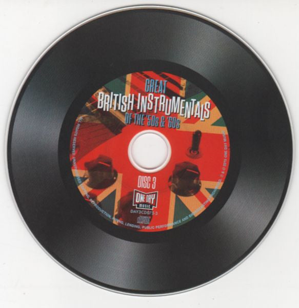 Various : Great British Instrumentals Of The '50s & '60s (60 Legendary Hits On 3CDs) (3xCD, Comp)