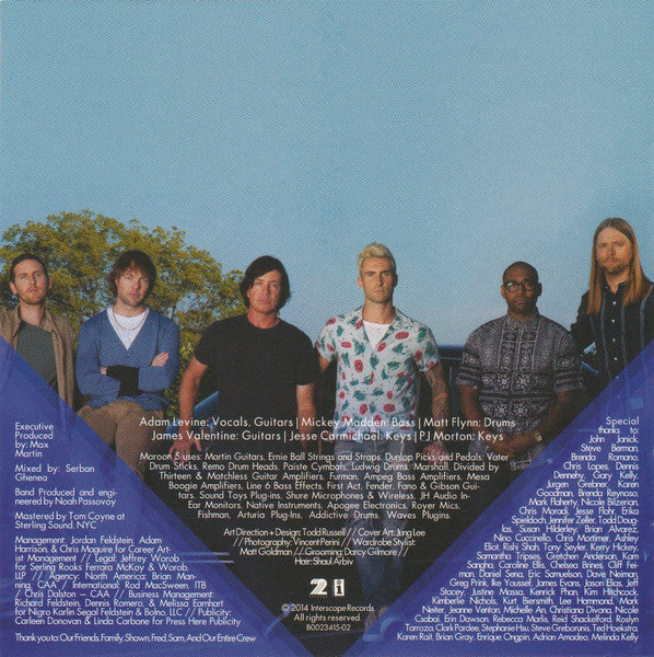 Maroon 5 : V (CD, Album, RE)