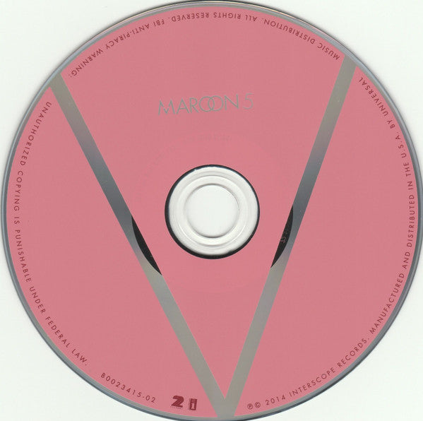 Maroon 5 : V (CD, Album, RE)