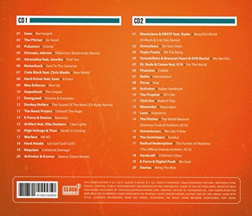 Various : Hardstyle - The Ultimate Collection Vol.2 2015 (2xCD, Mixed)