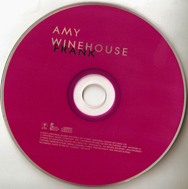 Amy Winehouse : Frank (CD, Album, S/Edition)