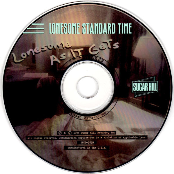 Lonesome Standard Time : Lonesome As It Gets (CD, Album)