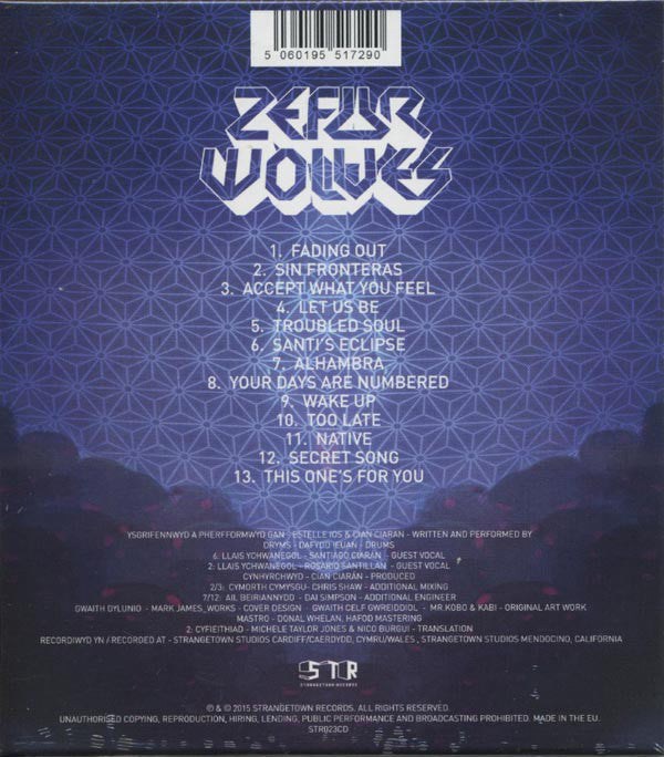 Zefur Wolves : Zefur Wolves (CD, Album)
