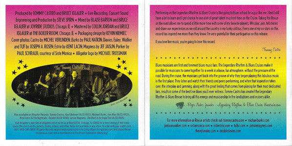 Tommy Castro Presents The Legendary Rhythm & Blues Revue : Live! (CD, Album)