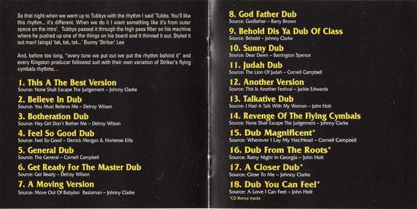 Bunny Lee : Kingston Flying Cymbals (Dubbing With The Flying Cymbals Sound 1974 - 1979) (CD, Comp)