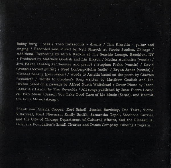Joan Of Arc And Every House Has A Door : Testimonium Songs (CD, Album, Ltd)
