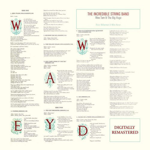 The Incredible String Band : Wee Tam & The Big Huge (2xCD, Album, RE, RM, Sli)