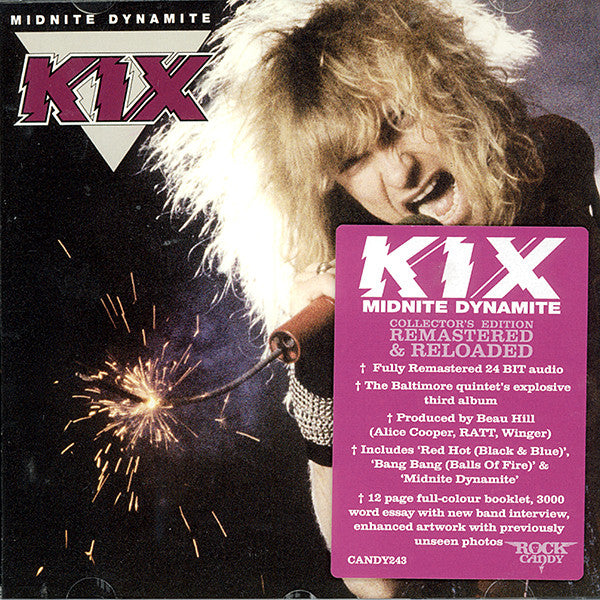 Kix (3) : Midnight Dynamite (CD, Album, RE, RM)