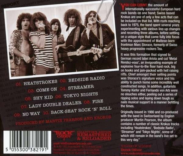 Krokus : Metal Rendez-vous (CD, Album, RE, RM, Col)