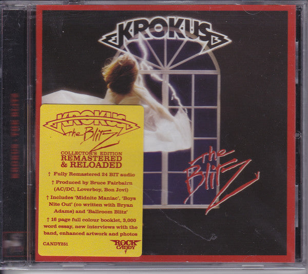 Krokus : The Blitz (CD, Album, RE, RM)