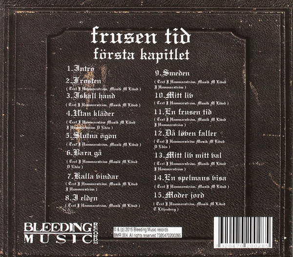 Frusen Tid : Första Kapitlet (CD, Album)