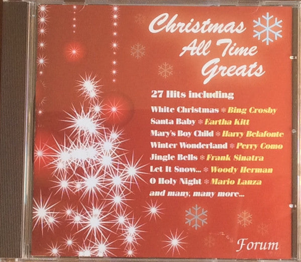 Various : Christmas All Time Greats (CD, Comp)