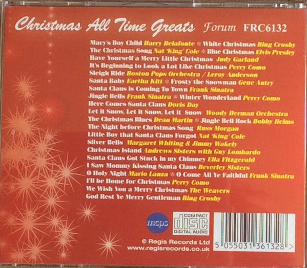 Various : Christmas All Time Greats (CD, Comp)