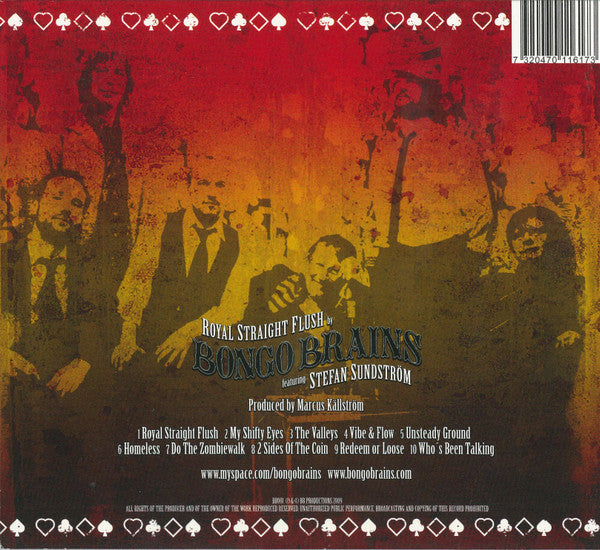 Bongo Brains Featuring Stefan Sundström : Royal Straight Flush (CD, Album)