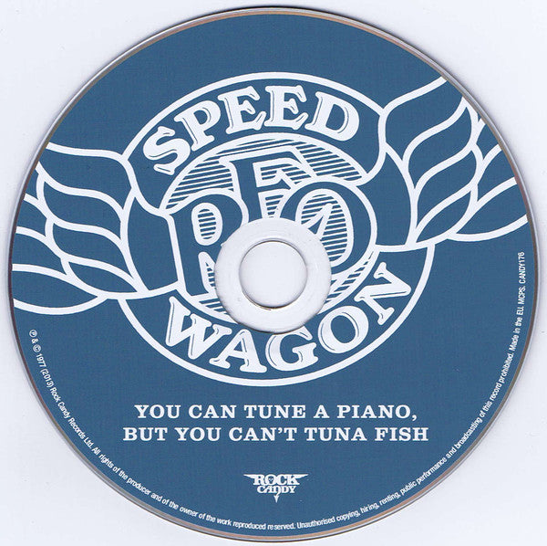 REO Speedwagon : You Can Tune A Piano But You Can't Tuna Fish (CD, Album, RE, RM)