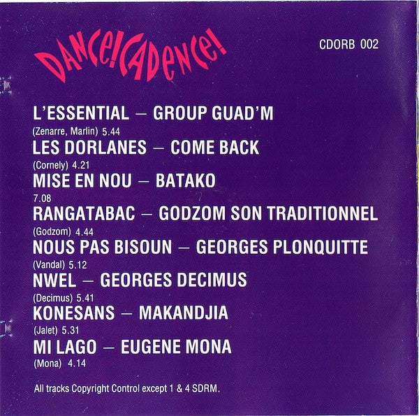 Various : Dance! Cadence! (CD, Comp)