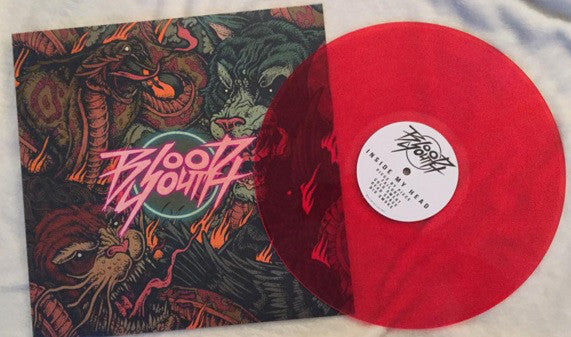 Blood Youth : Inside My Head (12", S/Sided, EP, Red)