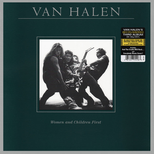 Van Halen : Women And Children First (LP, Album, RE, RM, 180)