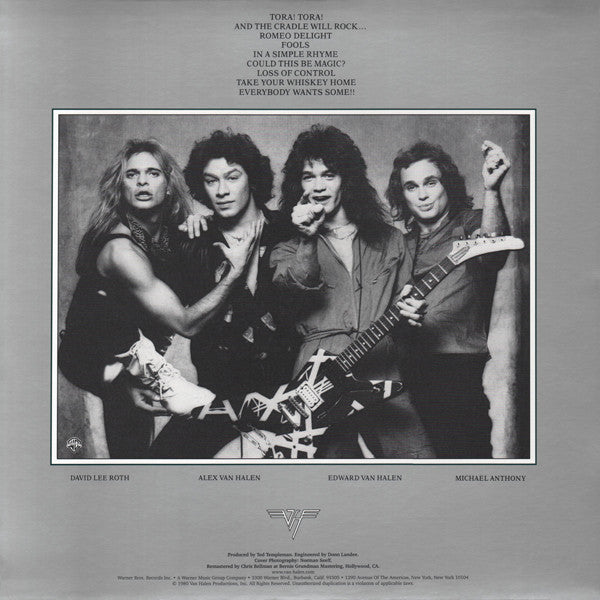 Van Halen : Women And Children First (LP, Album, RE, RM, 180)
