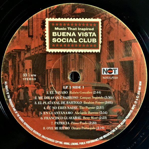 Various : Music That Inspired Buena Vista Social Club (2xLP, Comp, Gat)