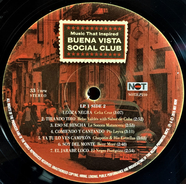Various : Music That Inspired Buena Vista Social Club (2xLP, Comp, Gat)