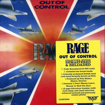 Rage (9) : Out of Control (CD, Album, RE, RM)