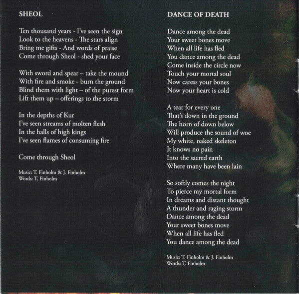 Underjord : Sheol (CD, Album)