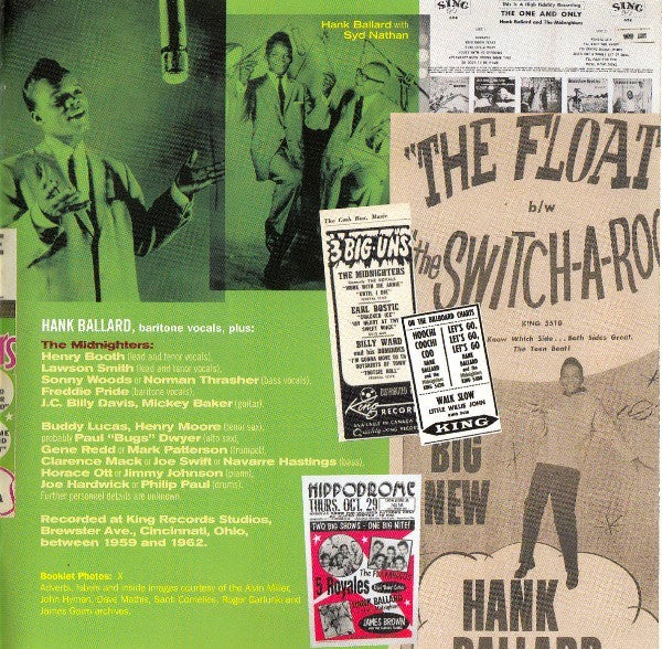 Hank Ballard & The Midnighters : The One And Only + Spotlight On Hank Ballard (CD, Comp)