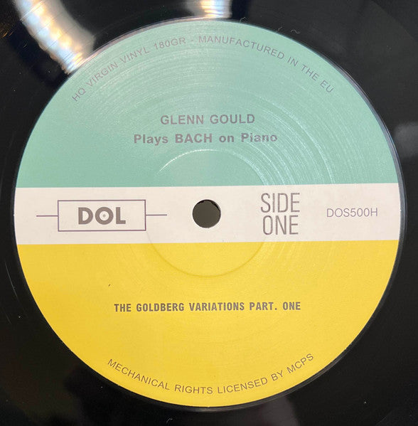 Johann Sebastian Bach, Glenn Gould : The Goldberg Variations (LP, Album, Mono, RE, 180)