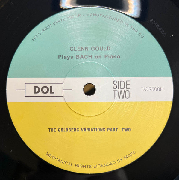 Johann Sebastian Bach, Glenn Gould : The Goldberg Variations (LP, Album, Mono, RE, 180)