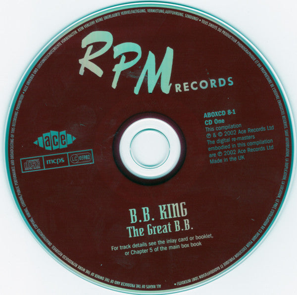 B.B. King : The Vintage Years (4xCD + Box, Comp)