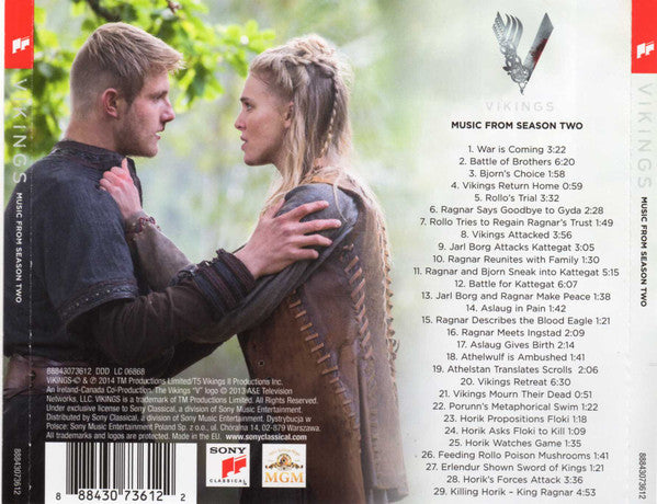 Trevor Morris : Vikings Music From Season Two (Music From The TV Series) (CD, Album)