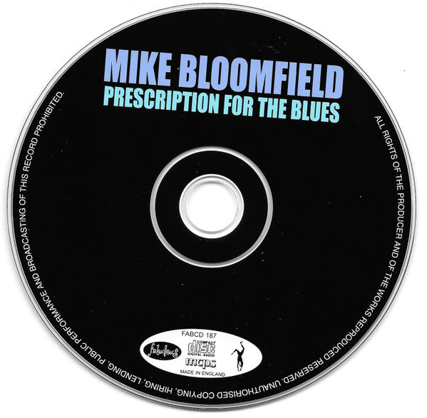 Mike Bloomfield : Prescription For The Blues (CD, Album, RE)