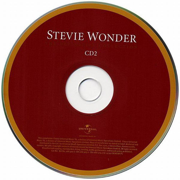 Stevie Wonder : The Definitive Collection (2xCD, Comp)