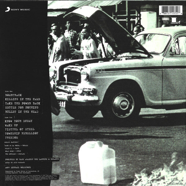 Rage Against The Machine : Rage Against The Machine (LP, Album, RE, RM, 180)